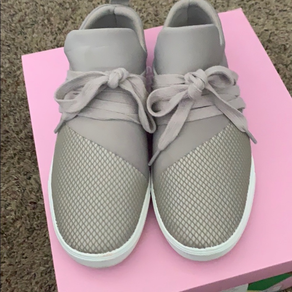 Grey shoes
